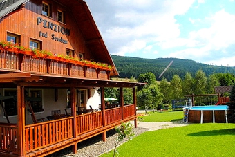 Penzion, Ostružná, ubytování Jeseníky, Penzion Pod Šerákem