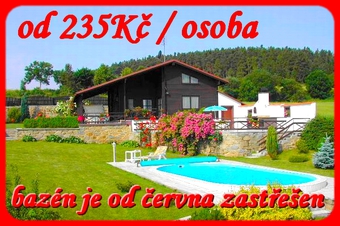 Chata - Chalupa pro děti vhodná pro maminky s dětmi