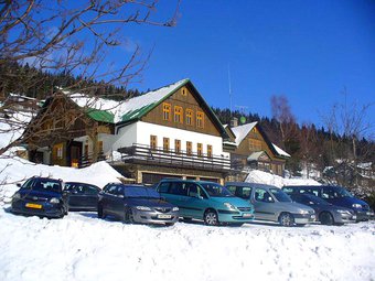 Penzion, Špindlerův Mlýn, Levné ubytování Krkonoše, penzion u sjezdovky - Krausovy boudy