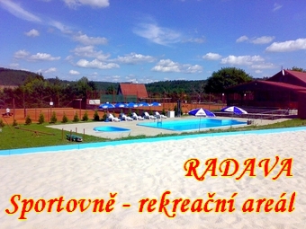 Kemp, Chrást - Radava, ubytování Orlík, Sportovně - rekreačním areálu Radava