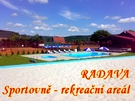 Kemp, Chrást - Radava, ubytování Orlík, Sportovně - rekreačním areálu Radava, 