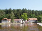 Kemp, Týn nad Vltavou, Lužnice, Penzion Červený mlýn, 
