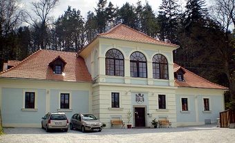 Penzion, Český Krumlov, Český Krumlov ubytování Český Krumlov, Vodotrysk
