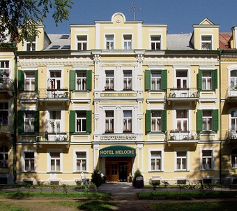 Hotel, Františkovy Lázně, Hotel Melodie