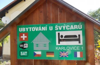 Privát, Karlovice u Turnova, Ubytování U Švýcarů