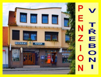 Třeboň - penzion pro cyklisty. Penzion v Třeboni vhodný pro cyklisty s restaurací - U Třeboňského kola