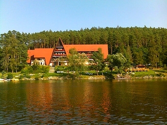 Hotel, Nebřich, ubytování Laguna Slapy