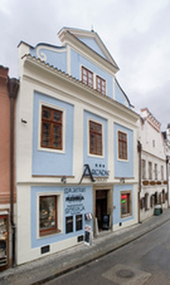 Penzion, Český Krumlov, Hotely penziony Český Krumlov Hotel Arcadie 100 od náměstí.