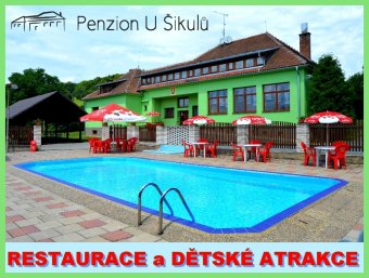 Penzion, Bystřice n/P, Žďárské vrchy, Penzion U Šikulů